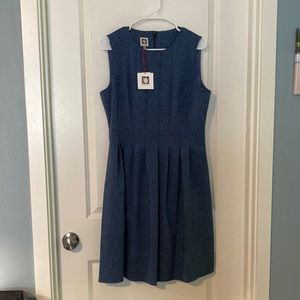 NWT Anne Klein fit and flare dress with pockets